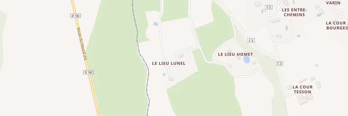 Plan du 5044 Le Lieu Lunel à Douville-en-Auge