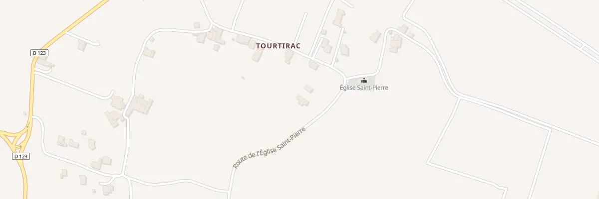 Plan du 182 Aux Faures à Gardegan-et-Tourtirac