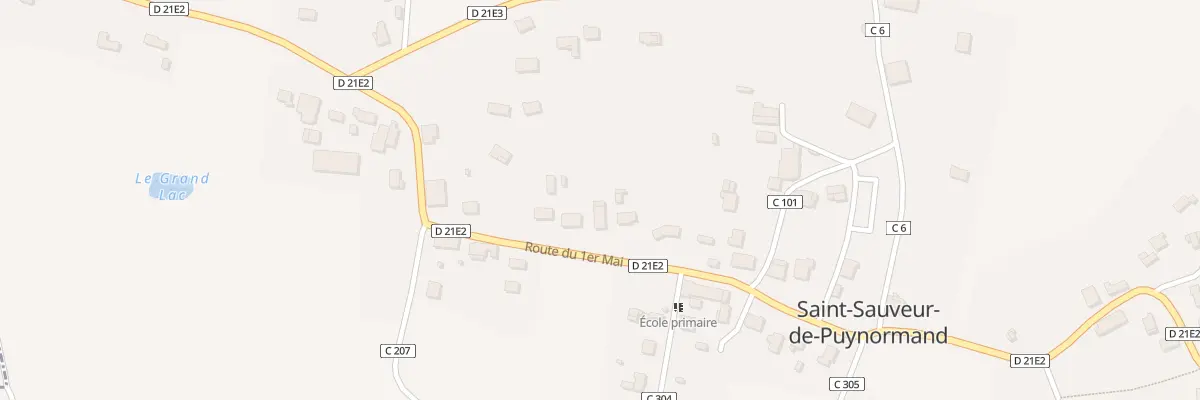 Plan du 9 Rte du 1er Mai à Saint-Sauveur-de-Puynormand