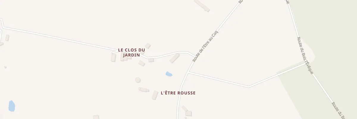 Plan du 6 L’Etre-Rousse à La Lande-de-Goult