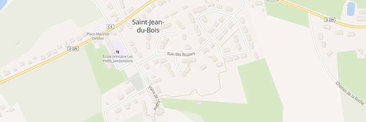 Plan du 2 Rue des Rosiers à Saint-Jean-du-Bois