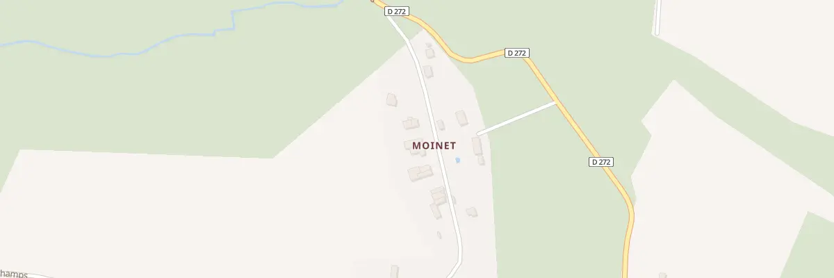 Plan du 5033B Moinet à La Barde