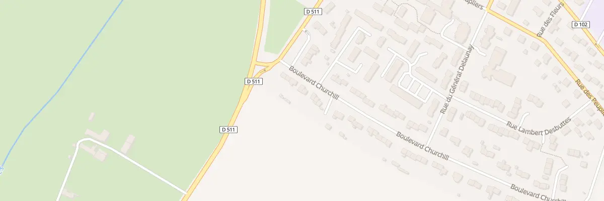 Plan du 10 Bd Churchill à Saint-Pierre-en-Auge