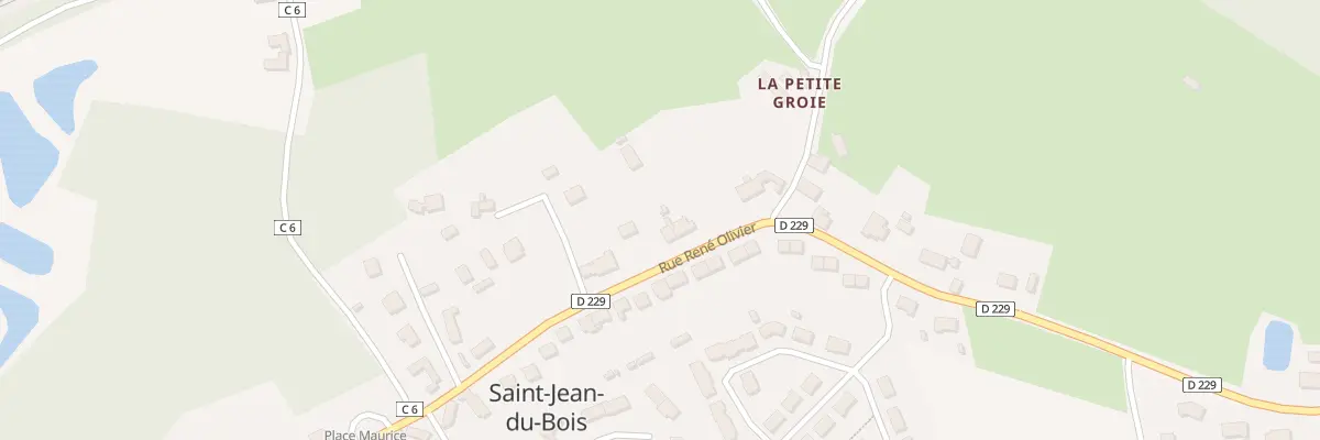 Plan du 8B Rue René Olivier à Saint-Jean-du-Bois