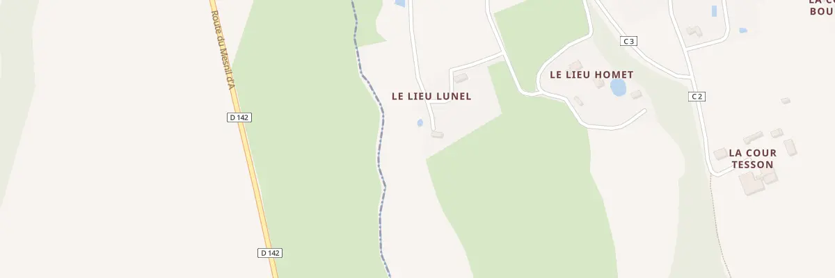 Plan du 5085 Le Mesnilda à Douville-en-Auge