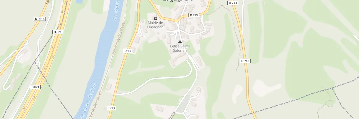 Plan du 4 Che du Balaitous à Ger