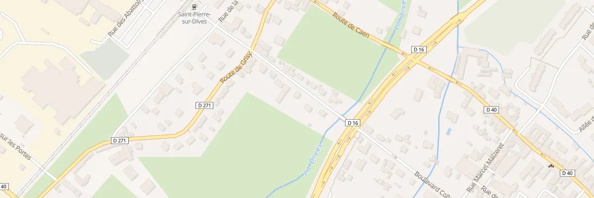 Plan du 38 Bd Collas à Saint-Pierre-en-Auge
