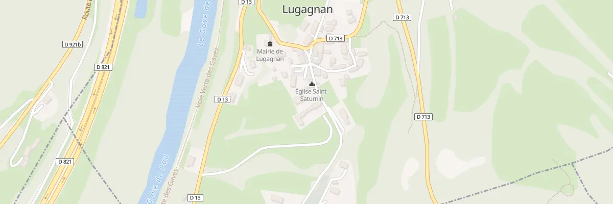 Plan du 10 Pl de la Carrere à Lugagnan