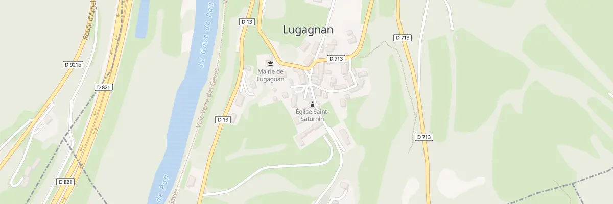 Plan du 5058 Le Village à Lugagnan