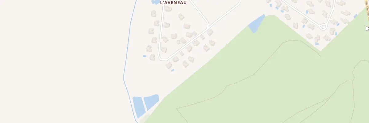 Plan du 21 L’Aveneau à Vasles