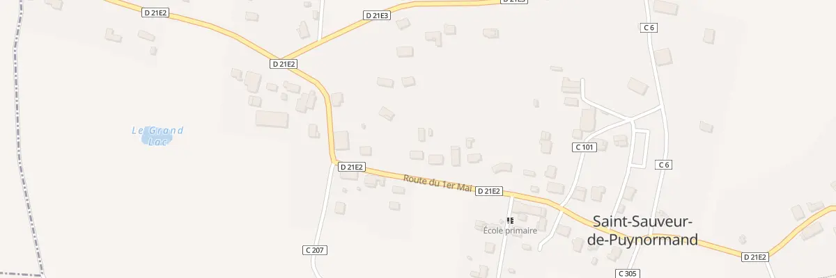 Plan du 5 Rte du 1er Mai à Saint-Sauveur-de-Puynormand