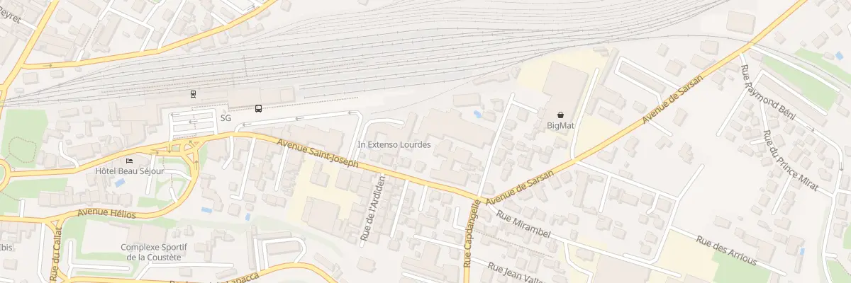 Plan du 5 Imp Saint Joseph à Lourdes