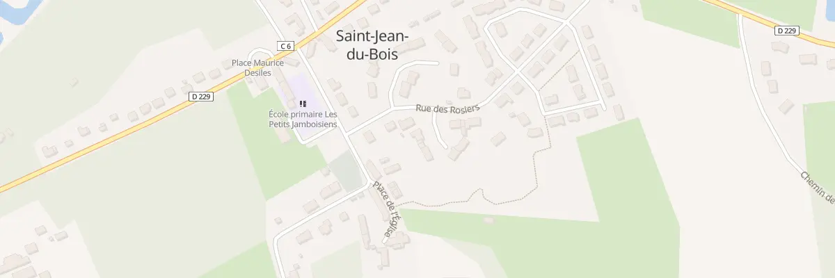 Plan du 1 Imp des Mimosas à Saint-Jean-du-Bois