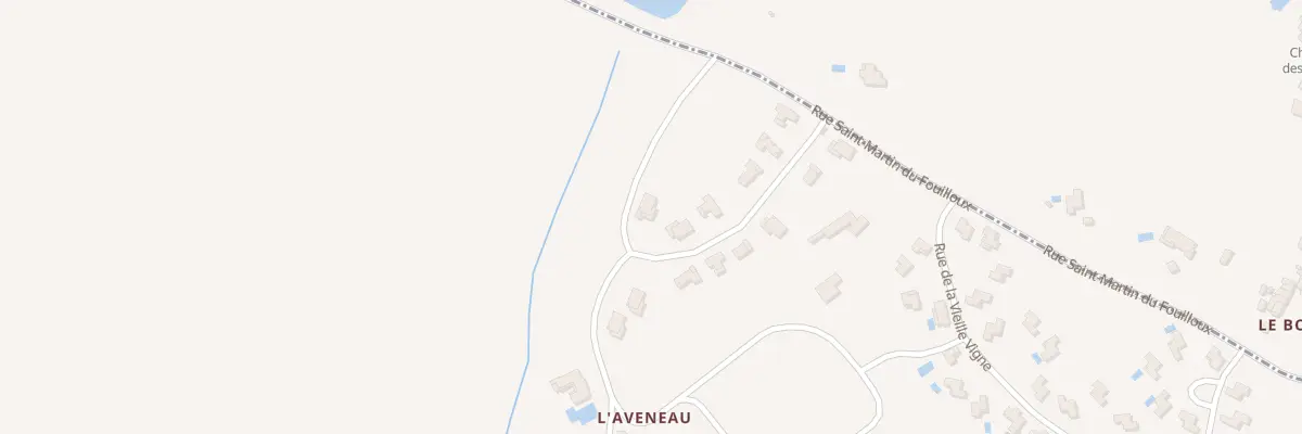 Plan du 5556 L’Aveneau à Vasles