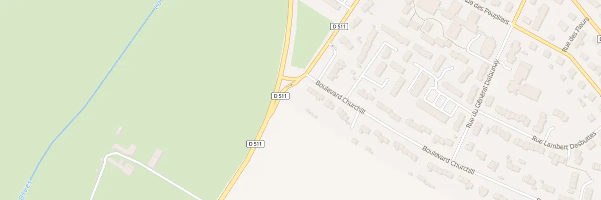 Plan du 4 Bd Churchill à Saint-Pierre-en-Auge