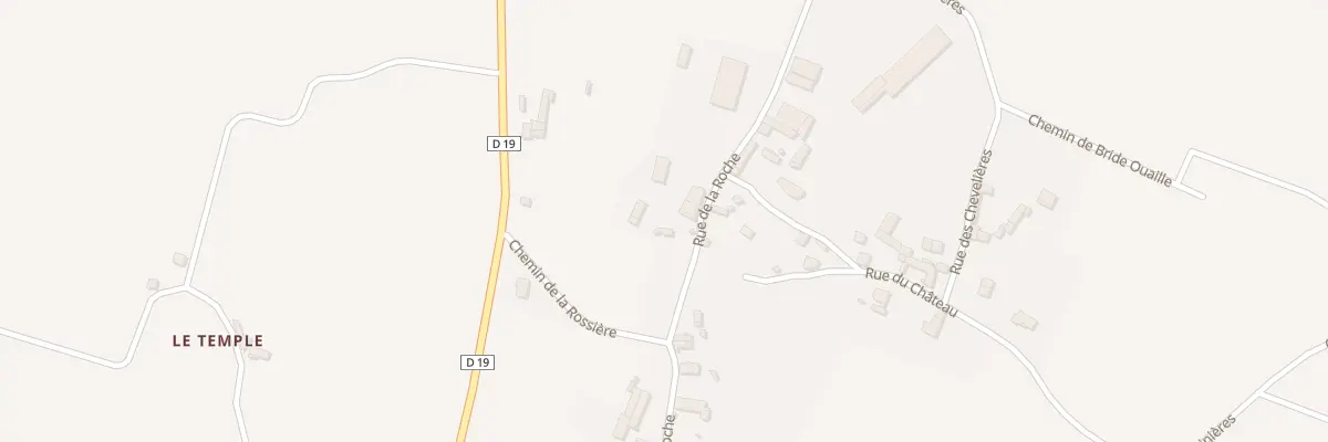 Plan du 11 Rue de la Roche à Saint-Léger-de-Montbrillais