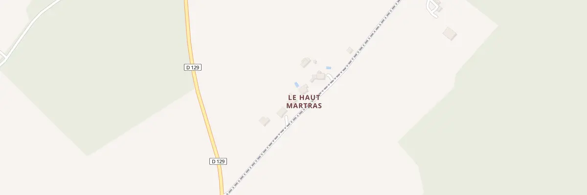 Plan du 5392 Le Haut Martras à Blou