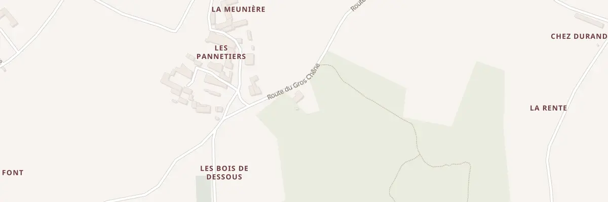 Plan du 5265 Les Bois de Dessous à Moulidars