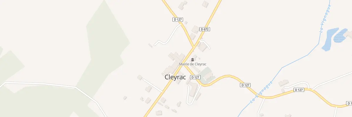 Plan du 56 Le Bourg Sud à Cleyrac