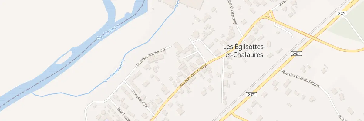Plan du 47 Imp du Canton aux Églisottes-et-Chalaures