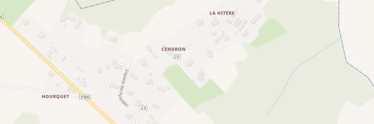 Plan du 30 Imp de la Hitère à Larée