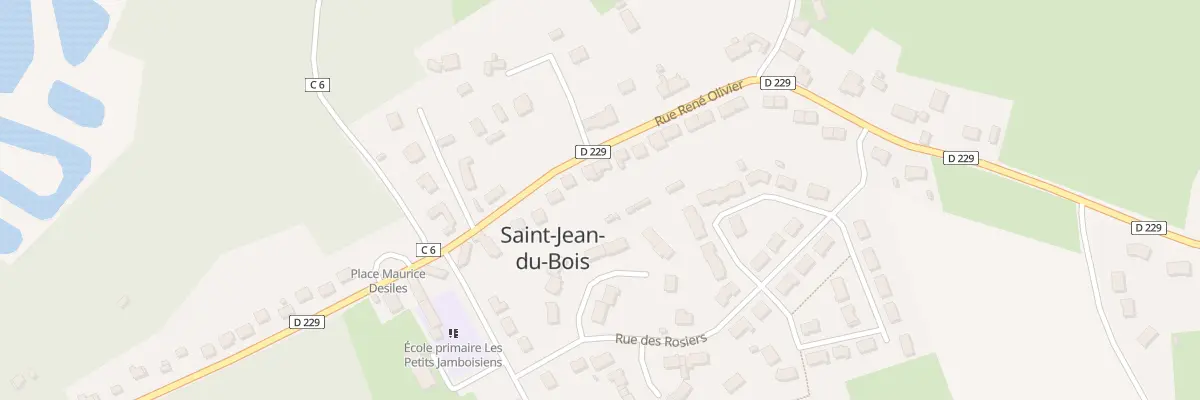 Plan du 5 Rue René Olivier à Saint-Jean-du-Bois