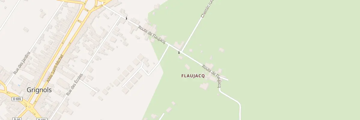 Plan du 258 Rte de Flaujacq à Grignols