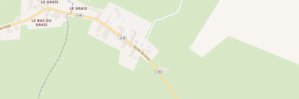 Plan du 64 Le Grais à La Bellière