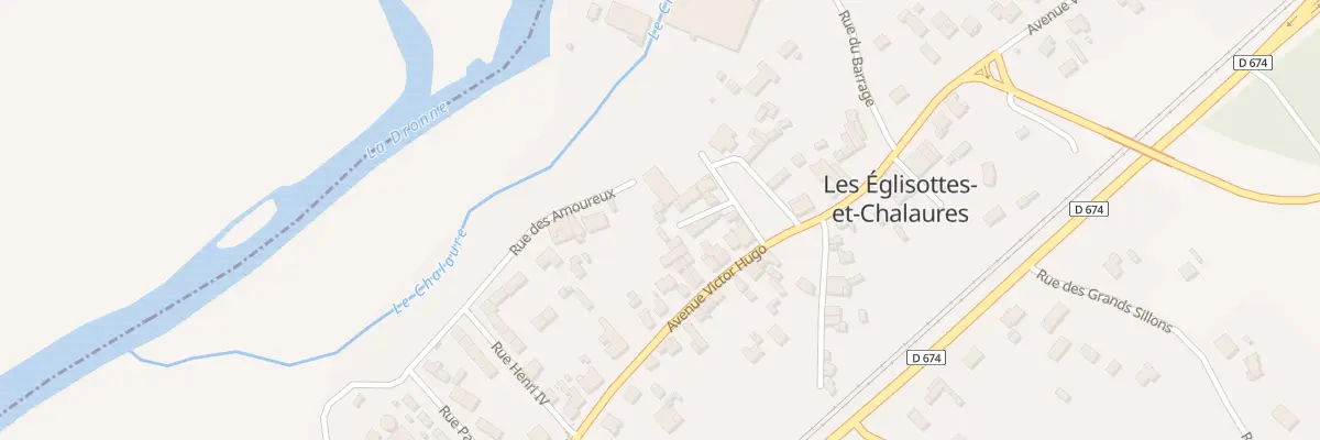 Plan du 54 Imp du Canton aux Églisottes-et-Chalaures
