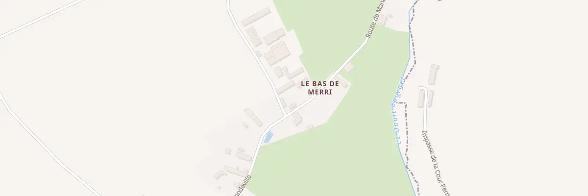 Plan du 81 Le Bas de Merri à Merri