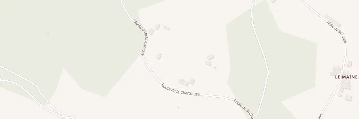 Plan du 11 Rte de la Chartreuse à Brossac