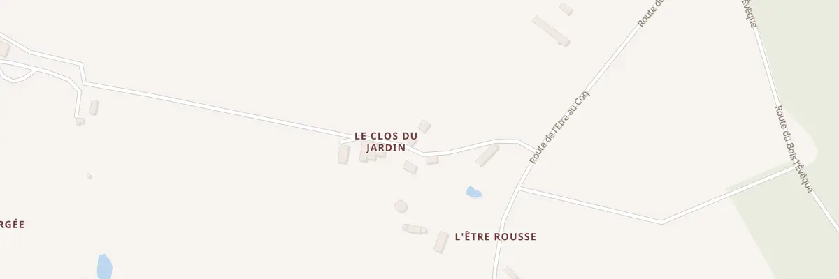 Plan du 148 Imp du Clos du Jardin à La Lande-de-Goult