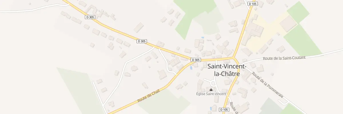 Plan du 62 Rte de Melle à Saint-Vincent-la-Châtre