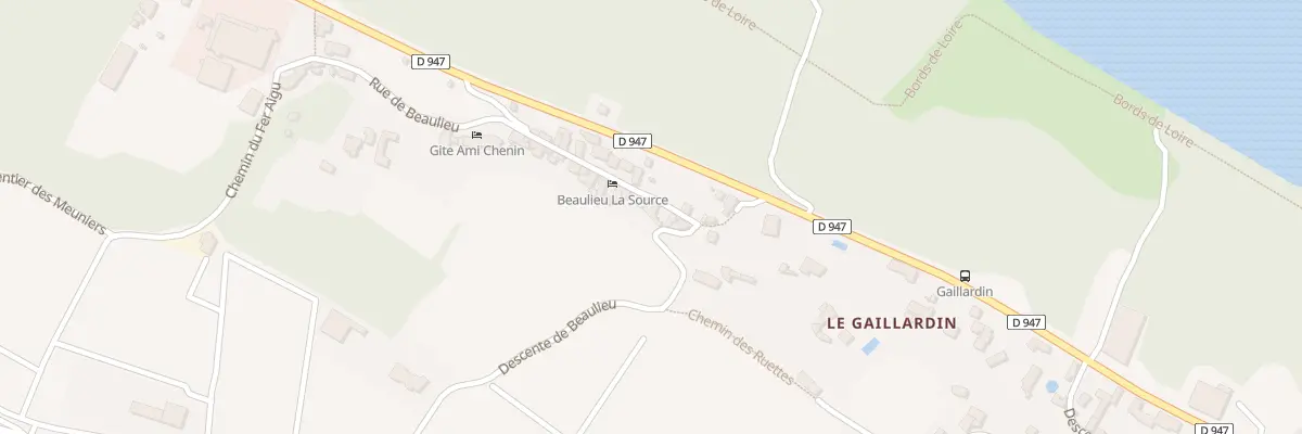 Plan du 9006 Rue de Beaulieu à Saumur