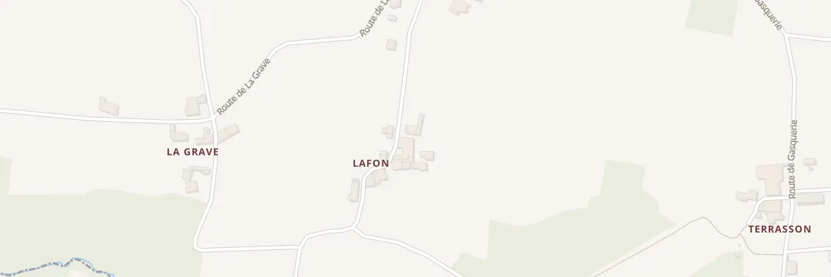Plan du 53 Lafon à Puisseguin