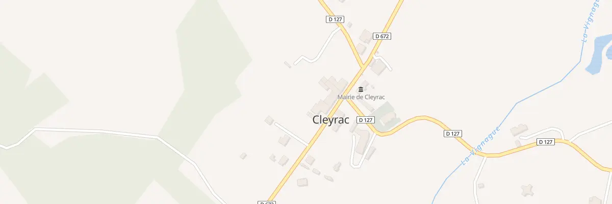 Plan du 53 Le Bourg Sud à Cleyrac