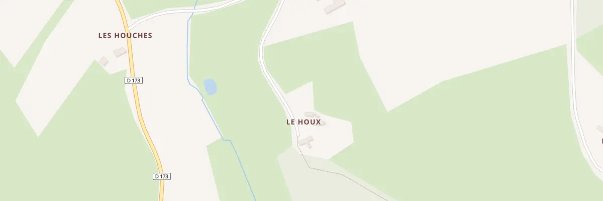 Plan du 5155 Le Houx à Montreuil-le-Chétif