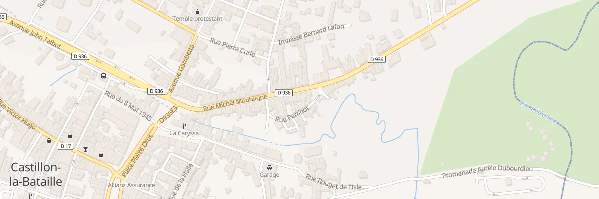 Plan du 66 Rue Michel Montaigne à Castillon-la-Bataille