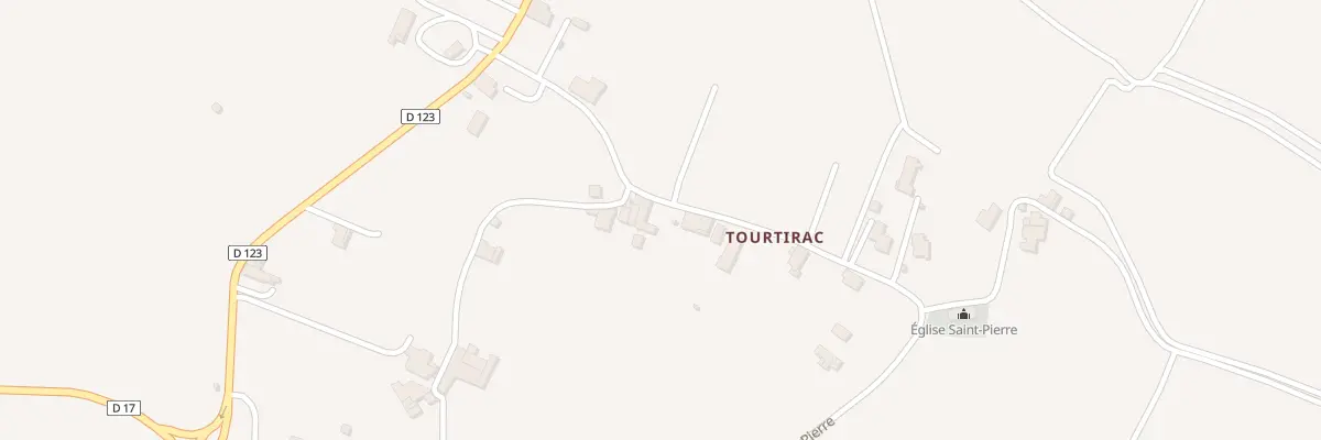 Plan du 89 Aux Faures à Gardegan-et-Tourtirac