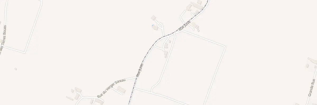 Plan du 94 Rue JUIVE à Villebernier