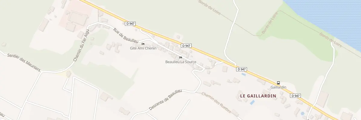 Plan du 13 Rue de Beaulieu à Saumur