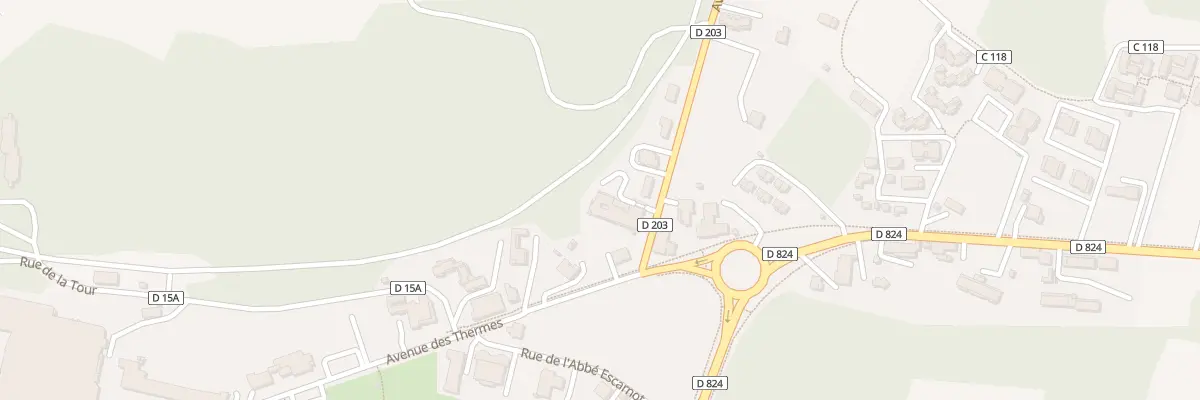 Plan du 29 Av des Landes à Cazaubon