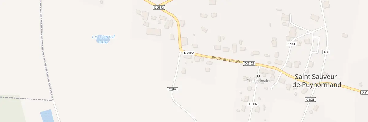 Plan du 1 Rte du Chateau d’Eau à Saint-Sauveur-de-Puynormand