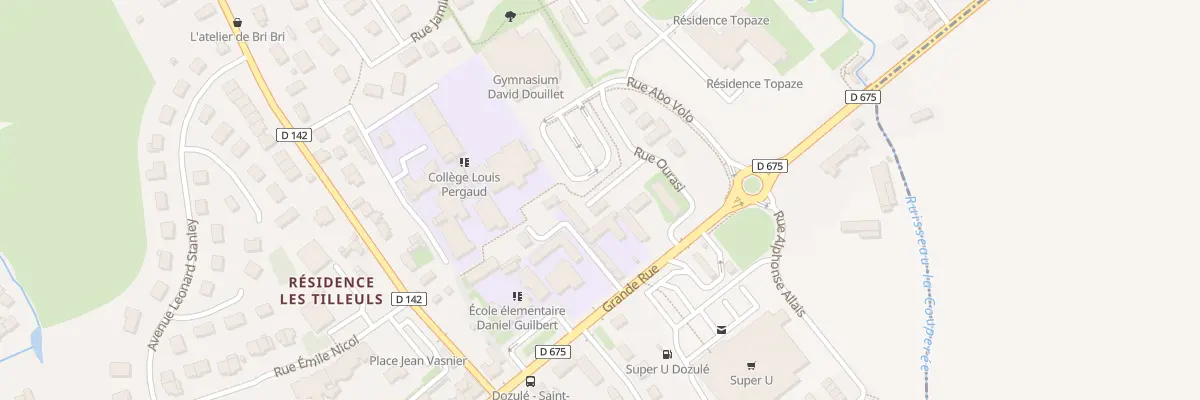 Plan du 2 Rue Ourasi à Dozulé