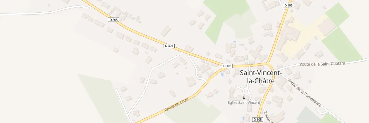 Plan du 60 Rte de Melle à Saint-Vincent-la-Châtre