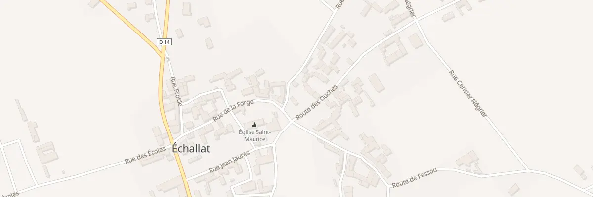 Plan du 5113 Pl du Lavoir à Échallat