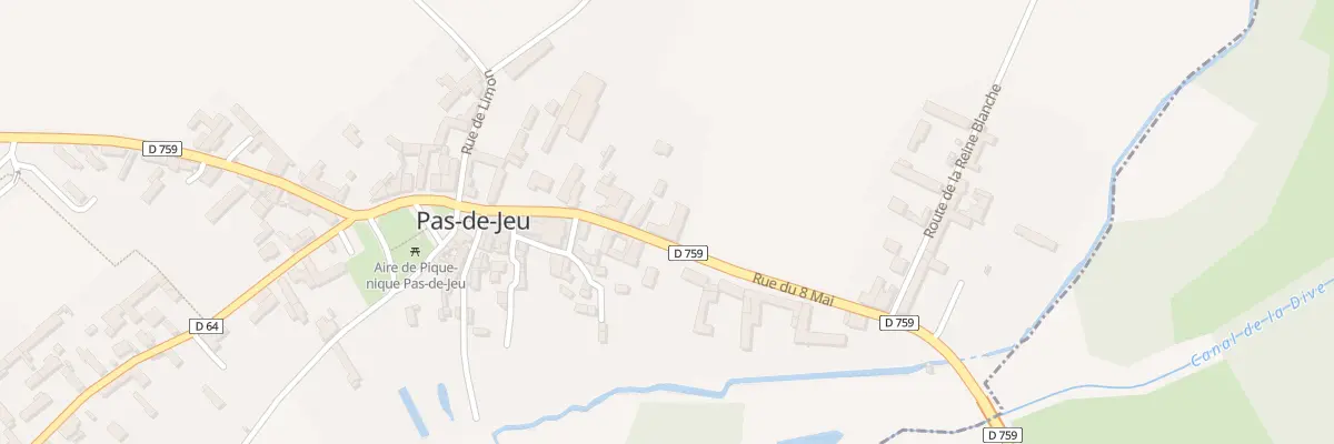 Plan du 20 Rue du Huit Mai à Pas-de-Jeu