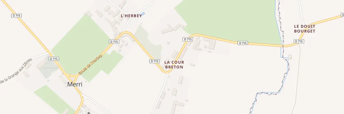 Plan du 5002 L’Herbey à Merri