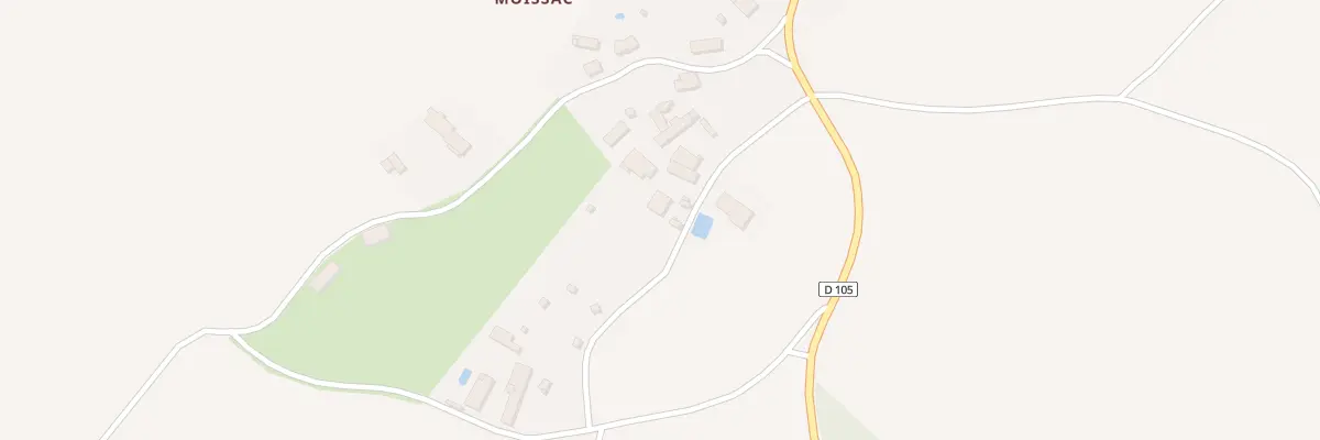 Plan du 198 Moissac à Saint-Vincent-la-Châtre