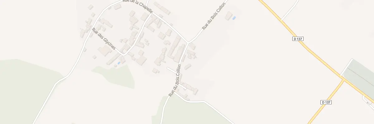 Plan du 7 Rue du Bois Collon à Thénezay